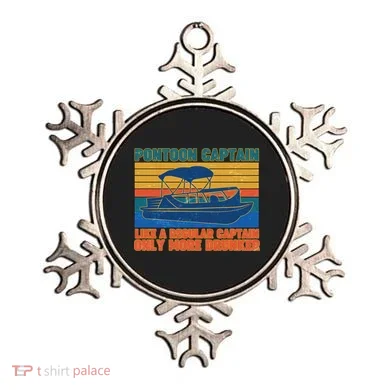 Pontoon Drunk Captain Ornament