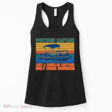 Pontoon Drunk Captain Women's Tank Top