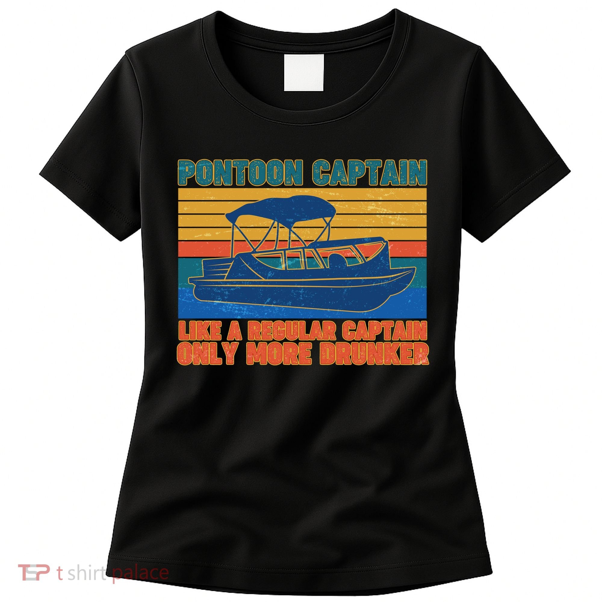 Pontoon Drunk Captain Women's T-Shirt