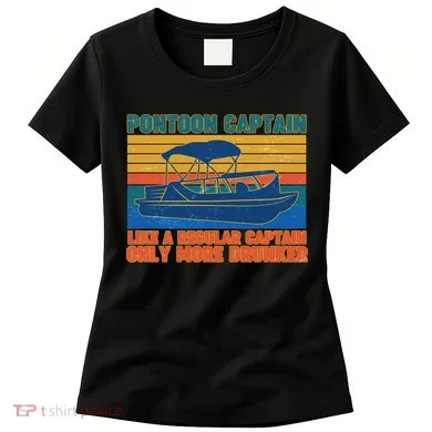 Pontoon Drunk Captain Women's T-Shirt