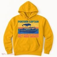 Pontoon Drunk Captain Hoodie thumb 0