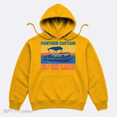 Pontoon Drunk Captain Hoodie