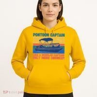 Pontoon Drunk Captain Hoodie thumb 5