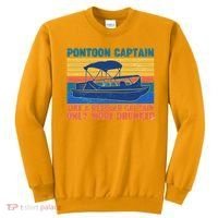 Pontoon Drunk Captain Sweatshirt thumb 0
