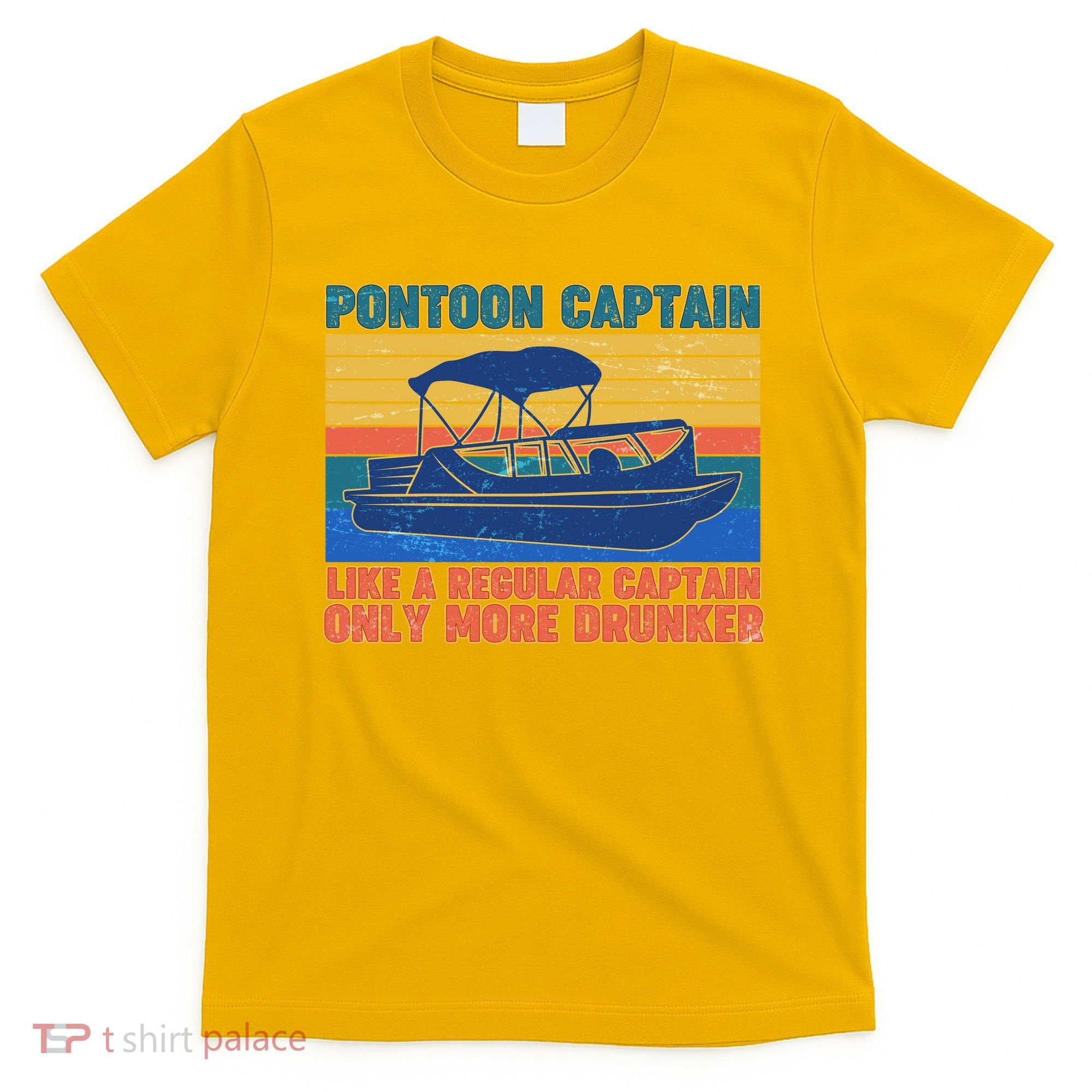 Pontoon Drunk Captain T-Shirt