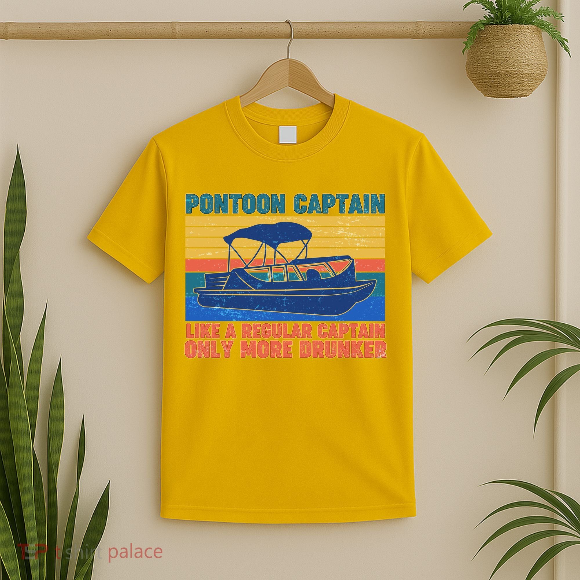 Pontoon Drunk Captain T-Shirt