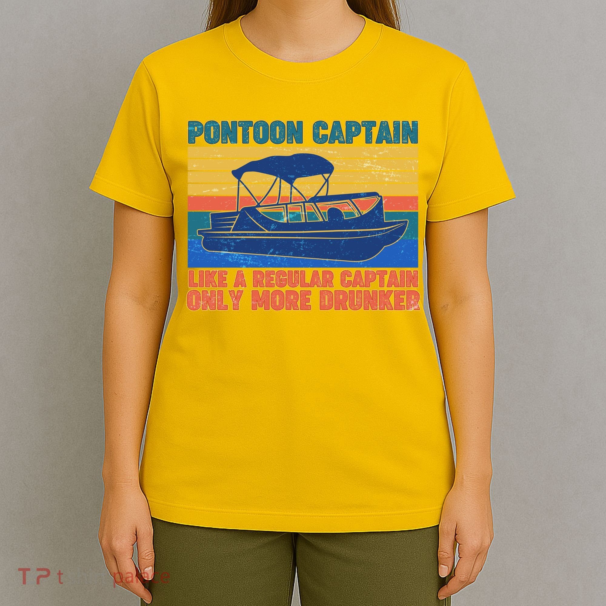Pontoon Drunk Captain T-Shirt