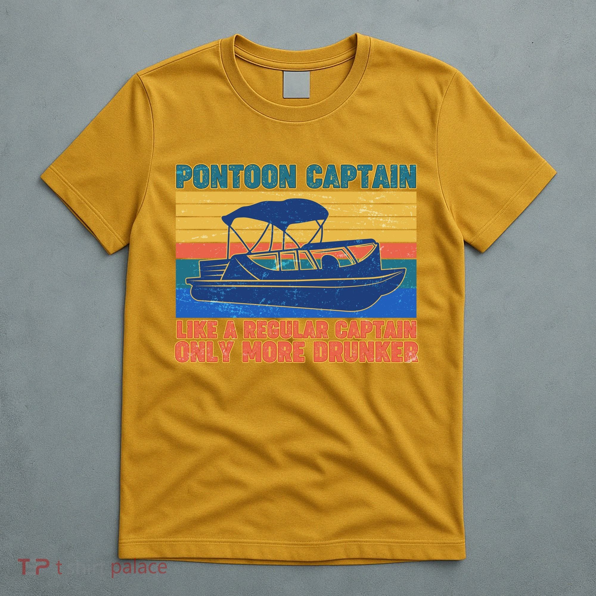 Pontoon Drunk Captain T-Shirt