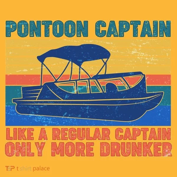 Pontoon Drunk Captain Polo