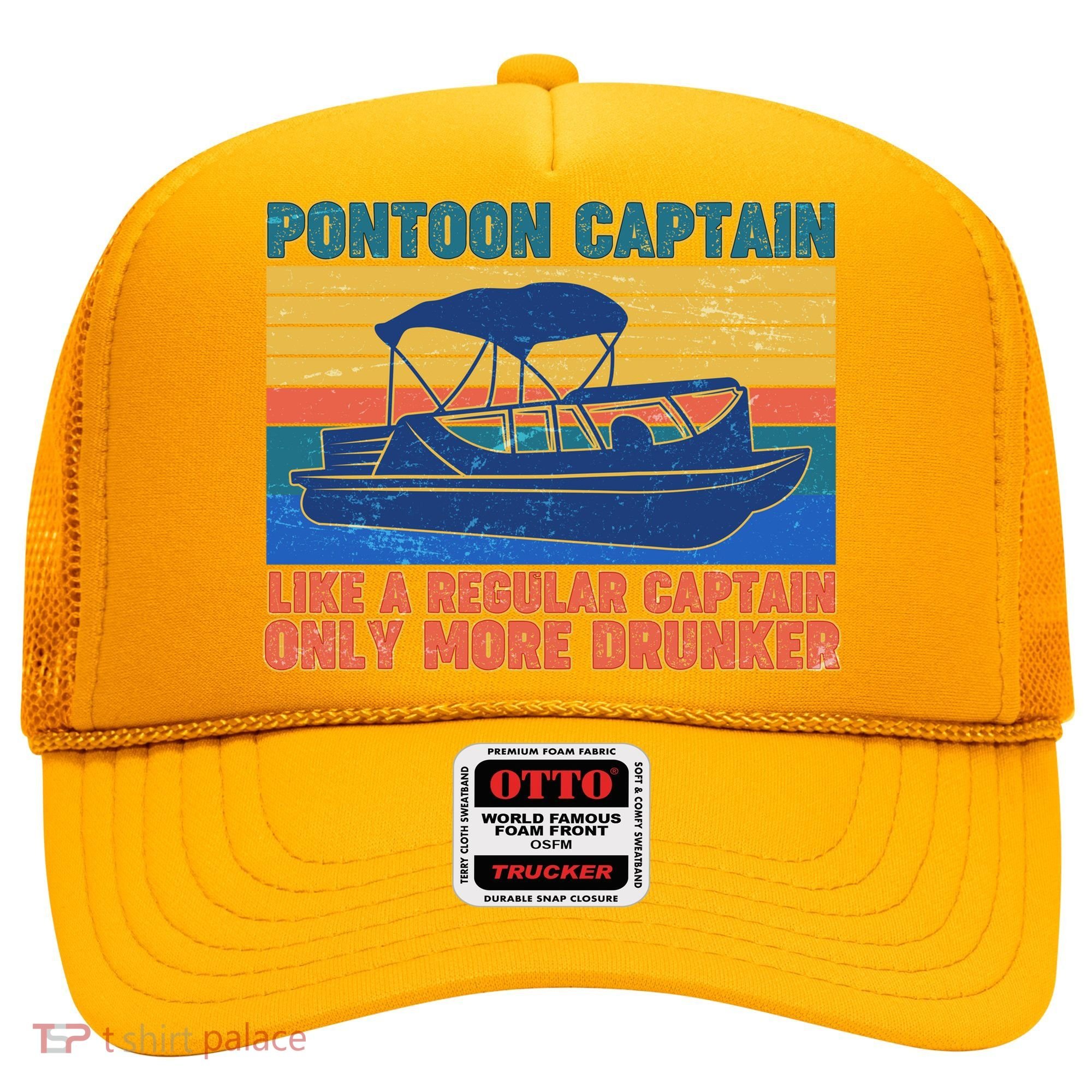 Pontoon Drunk Captain Hat