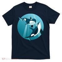 Pair Of Orcas Swimming T-Shirt thumb 0