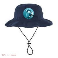 Pair Of Orcas Swimming Bucket Hat thumb 0