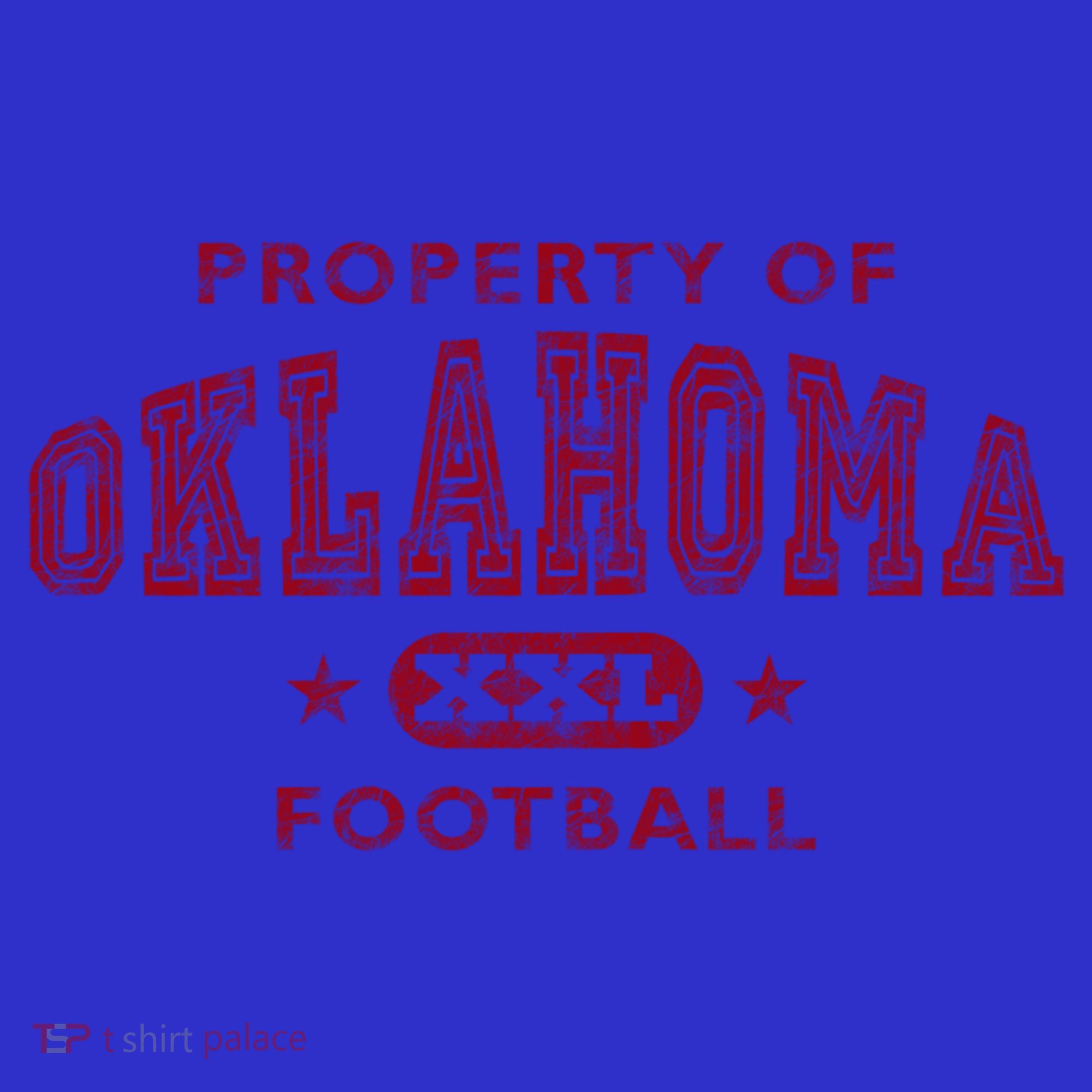 Property Of Oklahoma Football Xxl Gift Long Sleeve Shirt