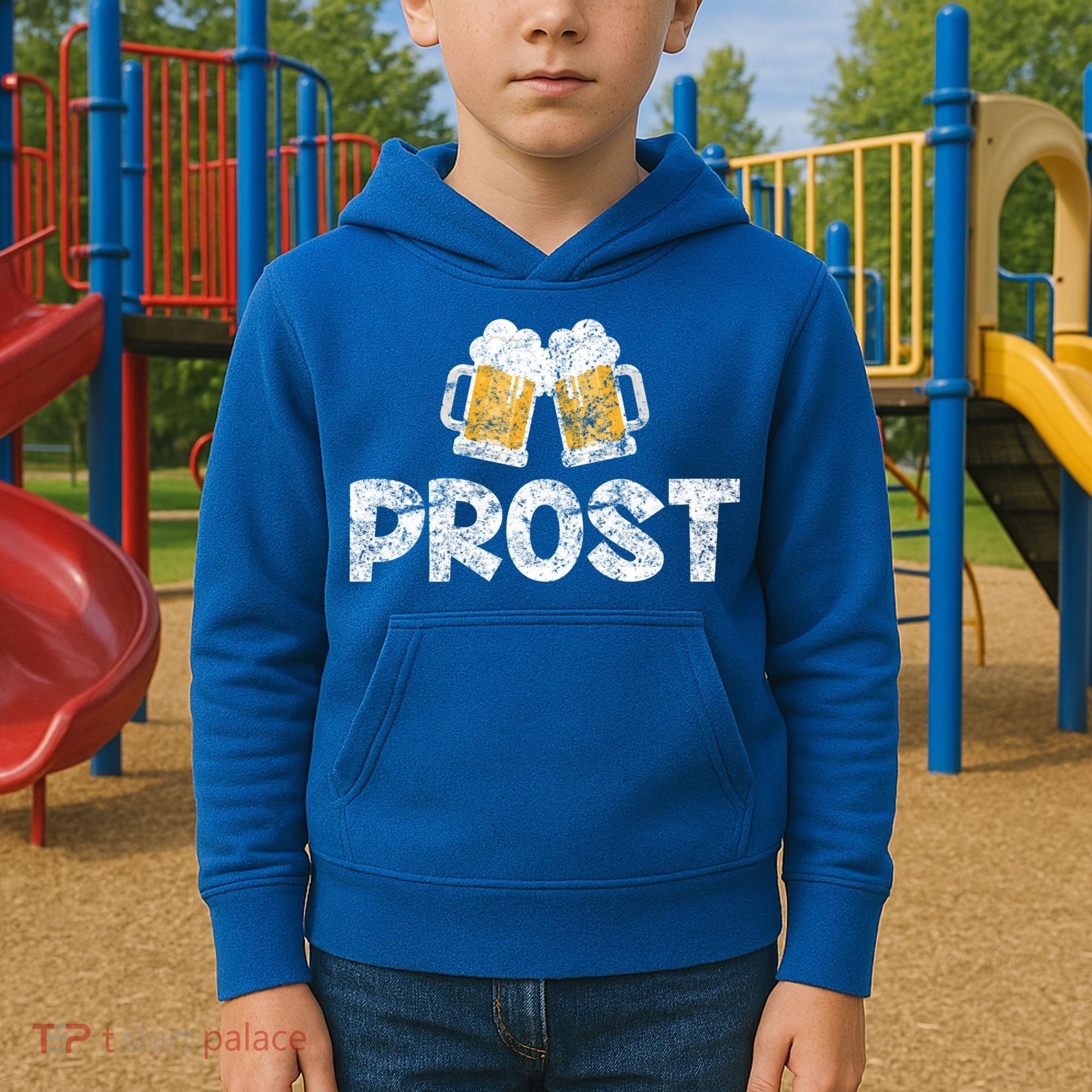 Prost Oktoberfest October Festival Ing Gift Kids Hoodie