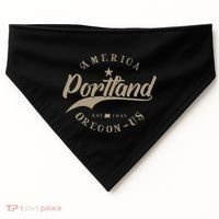 Portland Or Oregon USA-Made Doggie Bandana thumb 0