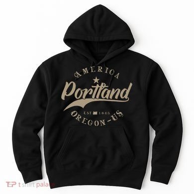 Portland Or Oregon Hoodie