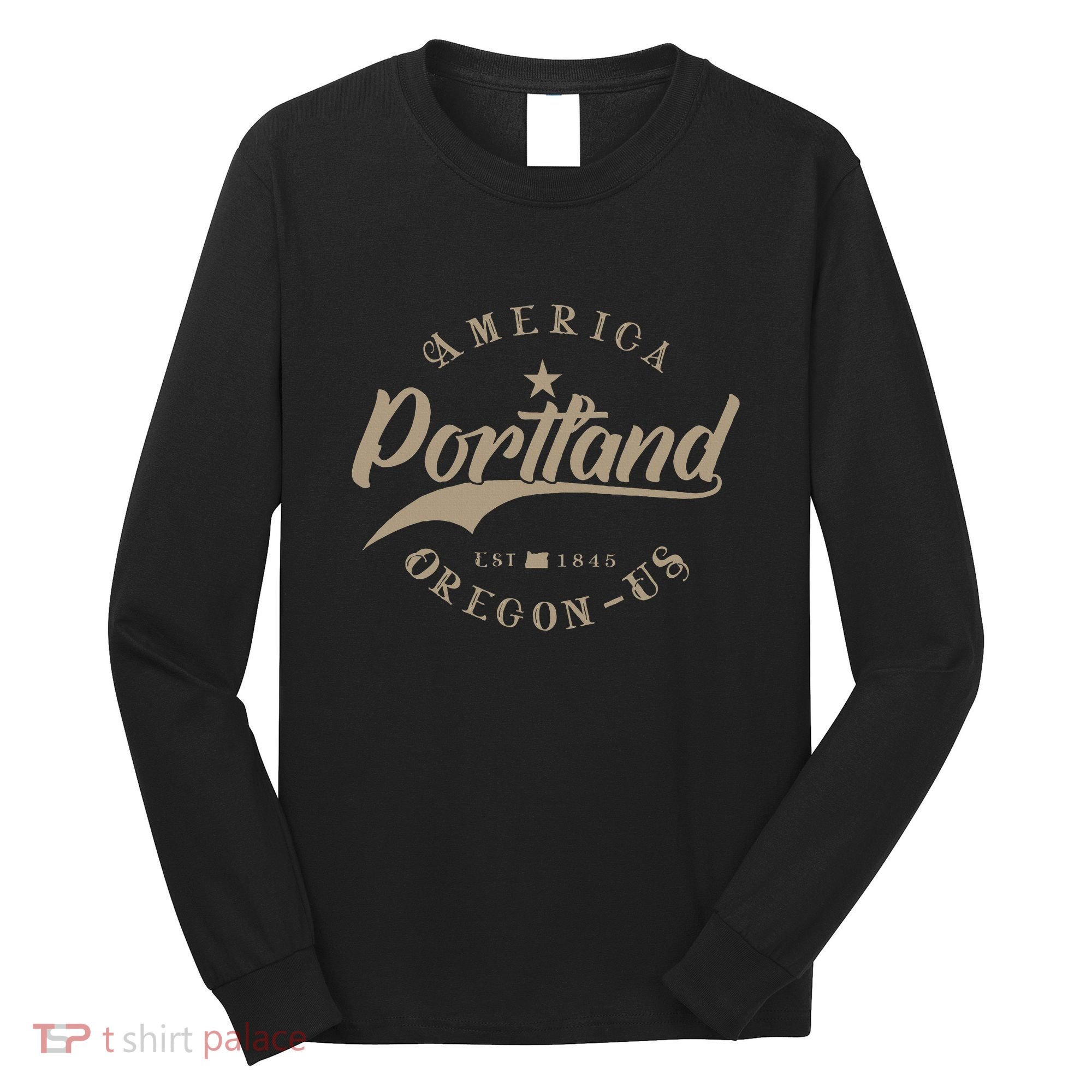Portland Or Oregon Long Sleeve Shirt