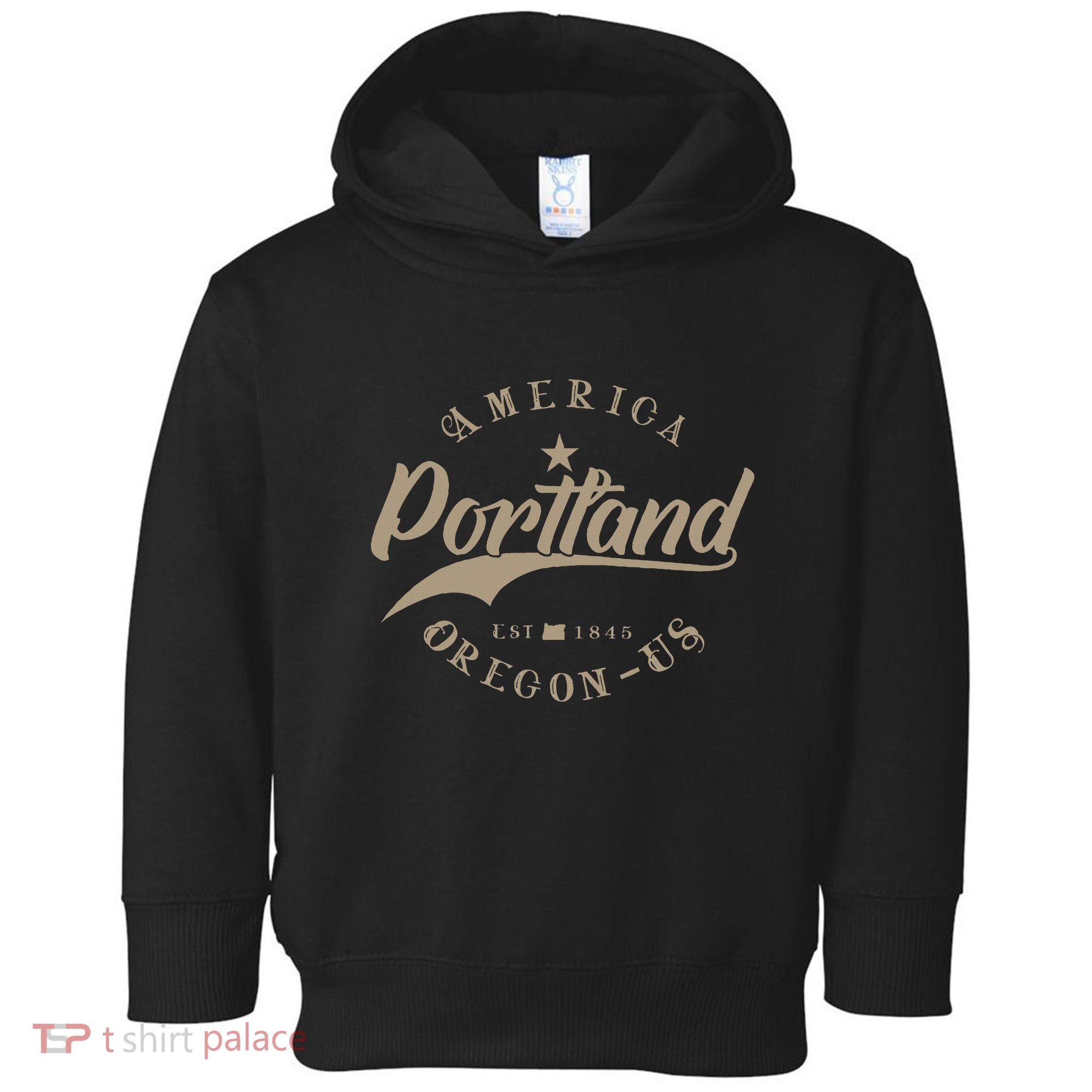 Portland Or Oregon Toddler Hoodie