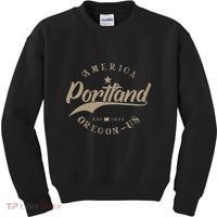 Portland Or Oregon Kids Sweatshirt thumb 0