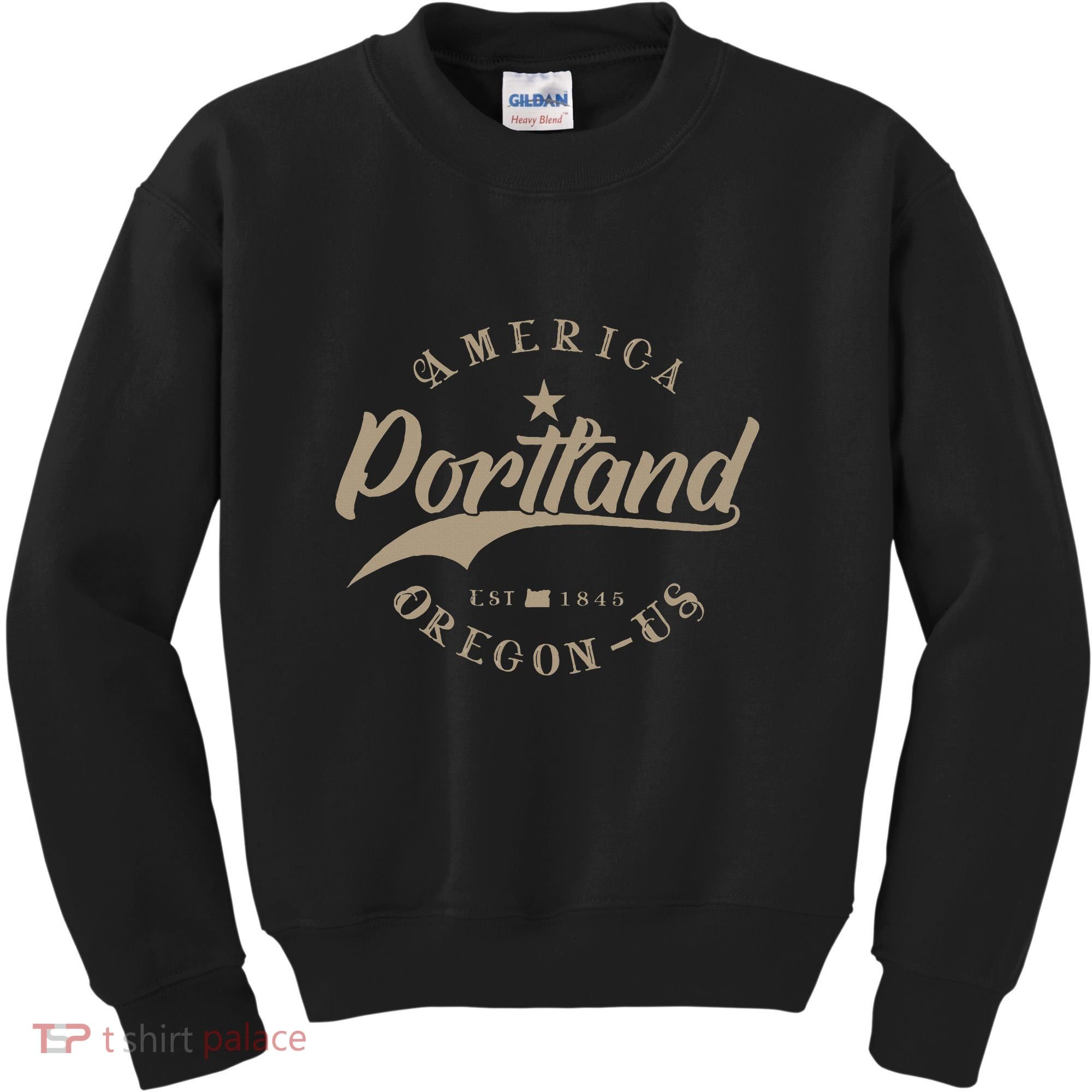 Portland Or Oregon Kids Sweatshirt