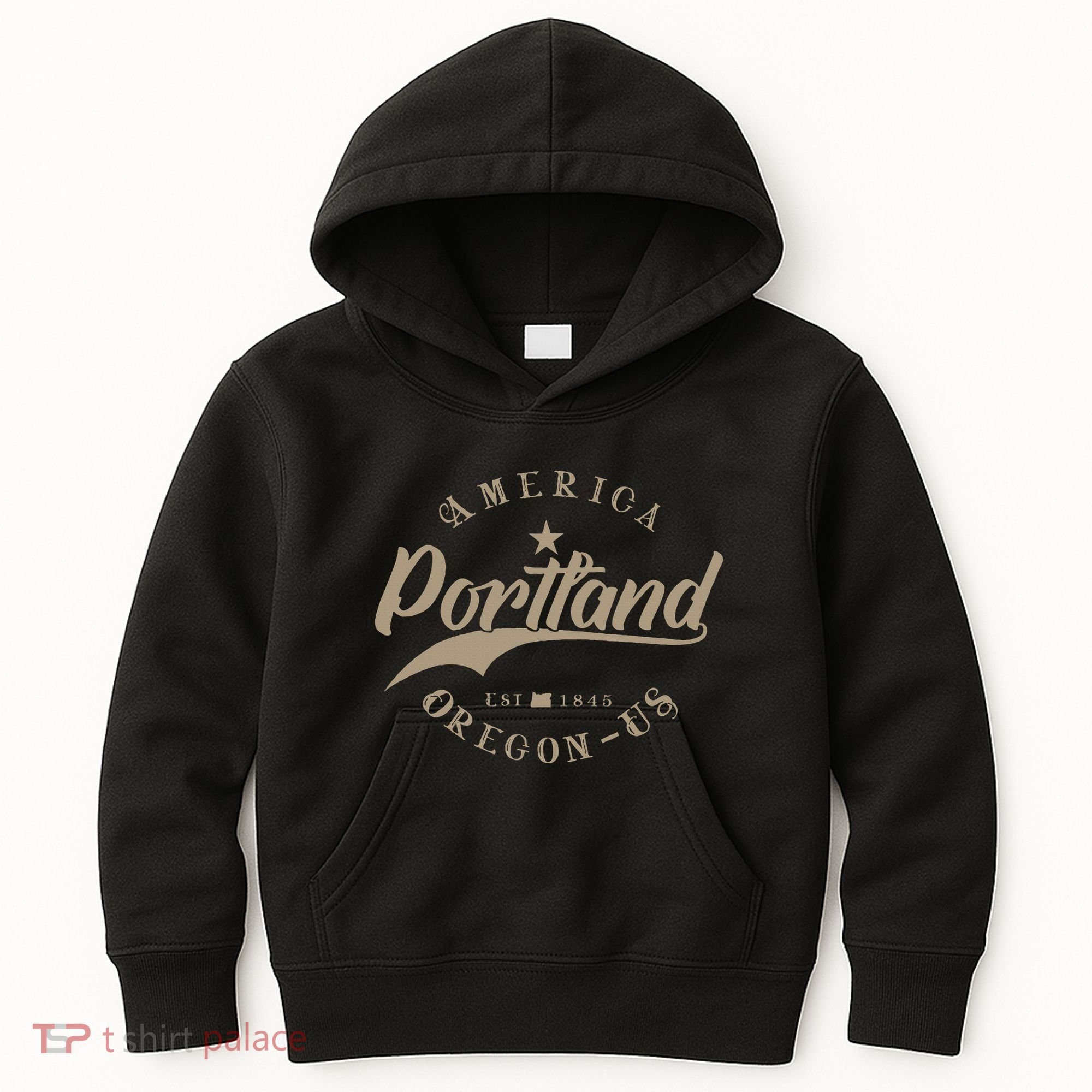 Portland Or Oregon Kids Hoodie