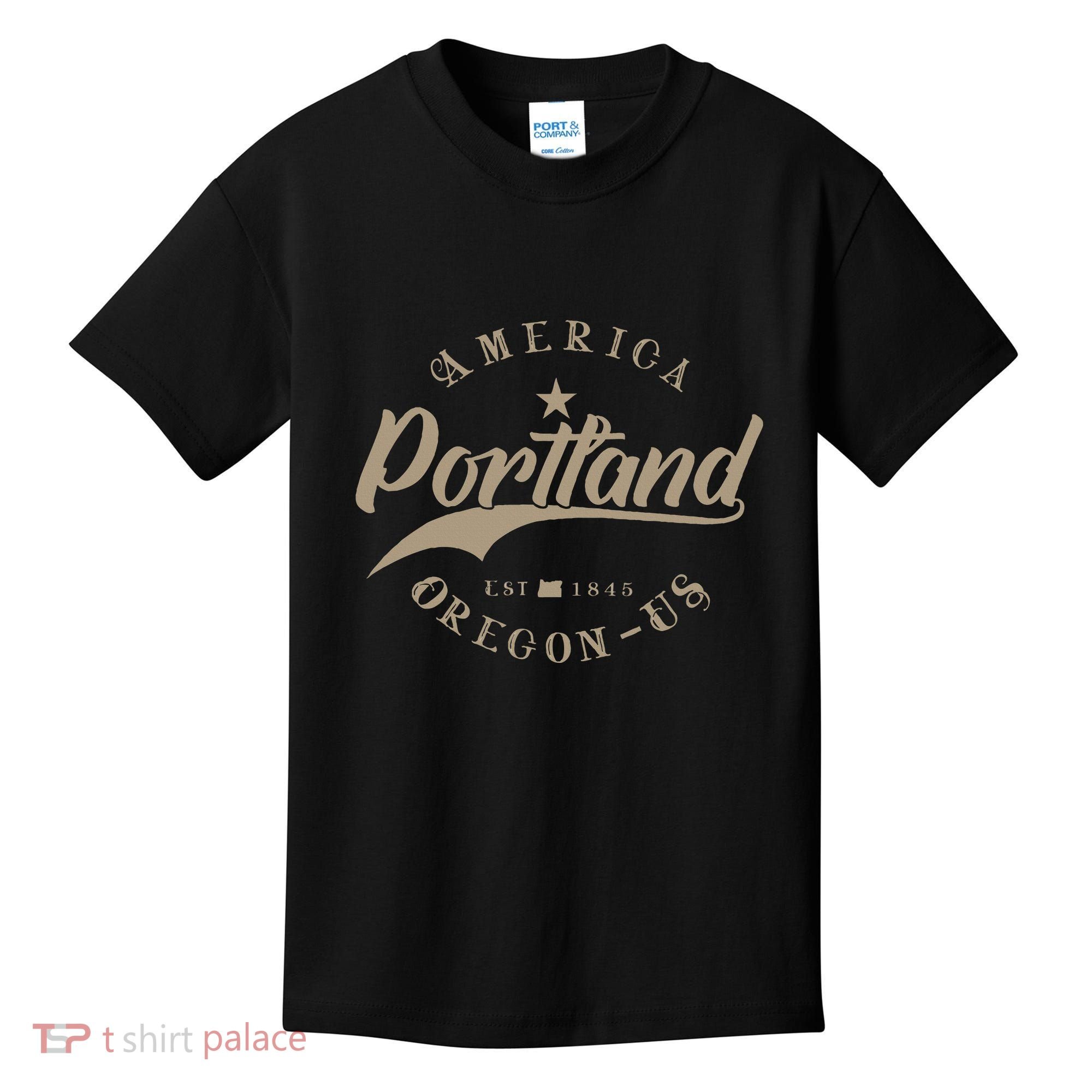 Portland Or Oregon Kids T-Shirt
