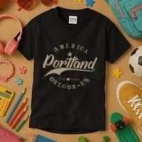 Portland Or Oregon Kids T-Shirt thumb 3