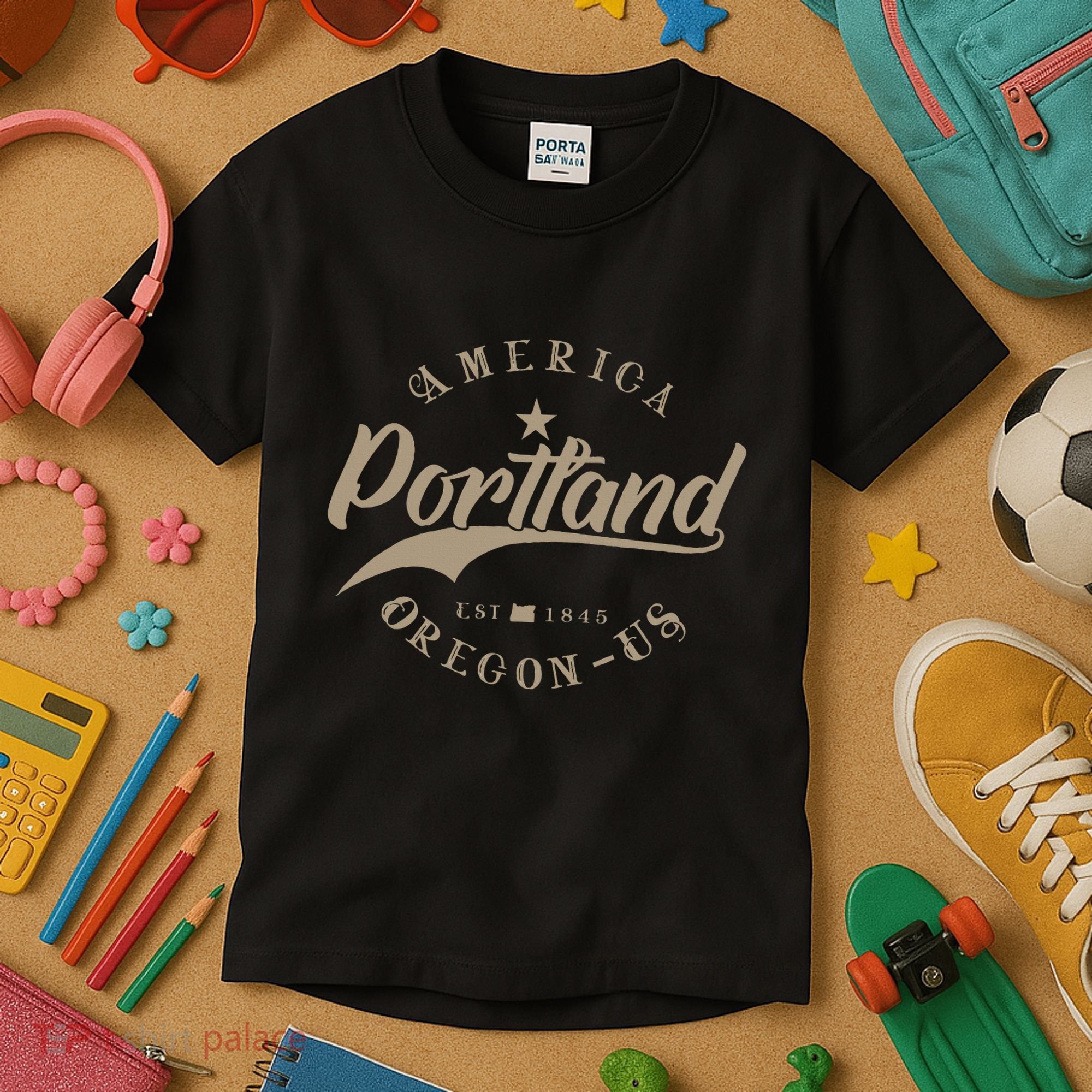 Portland Or Oregon Kids T-Shirt
