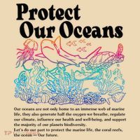 Protect Our Oceans Save Earth World Ocean Day 2024 On Back Tote Bag thumb 4