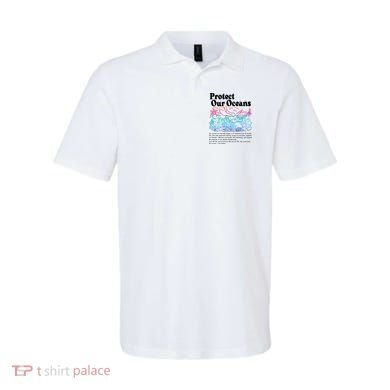 Protect Our Oceans Save Earth World Ocean Day 2024 On Back Polo