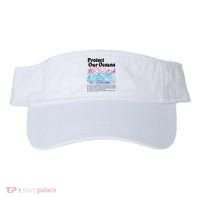 Protect Our Oceans Save Earth World Ocean Day 2024 On Back Visor thumb 0