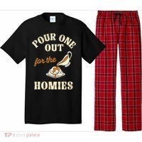 Pour One Out For The Homies Pajama Set thumb 0