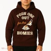 Pour One Out For The Homies Hoodie thumb 2