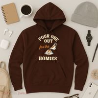 Pour One Out For The Homies Hoodie thumb 3