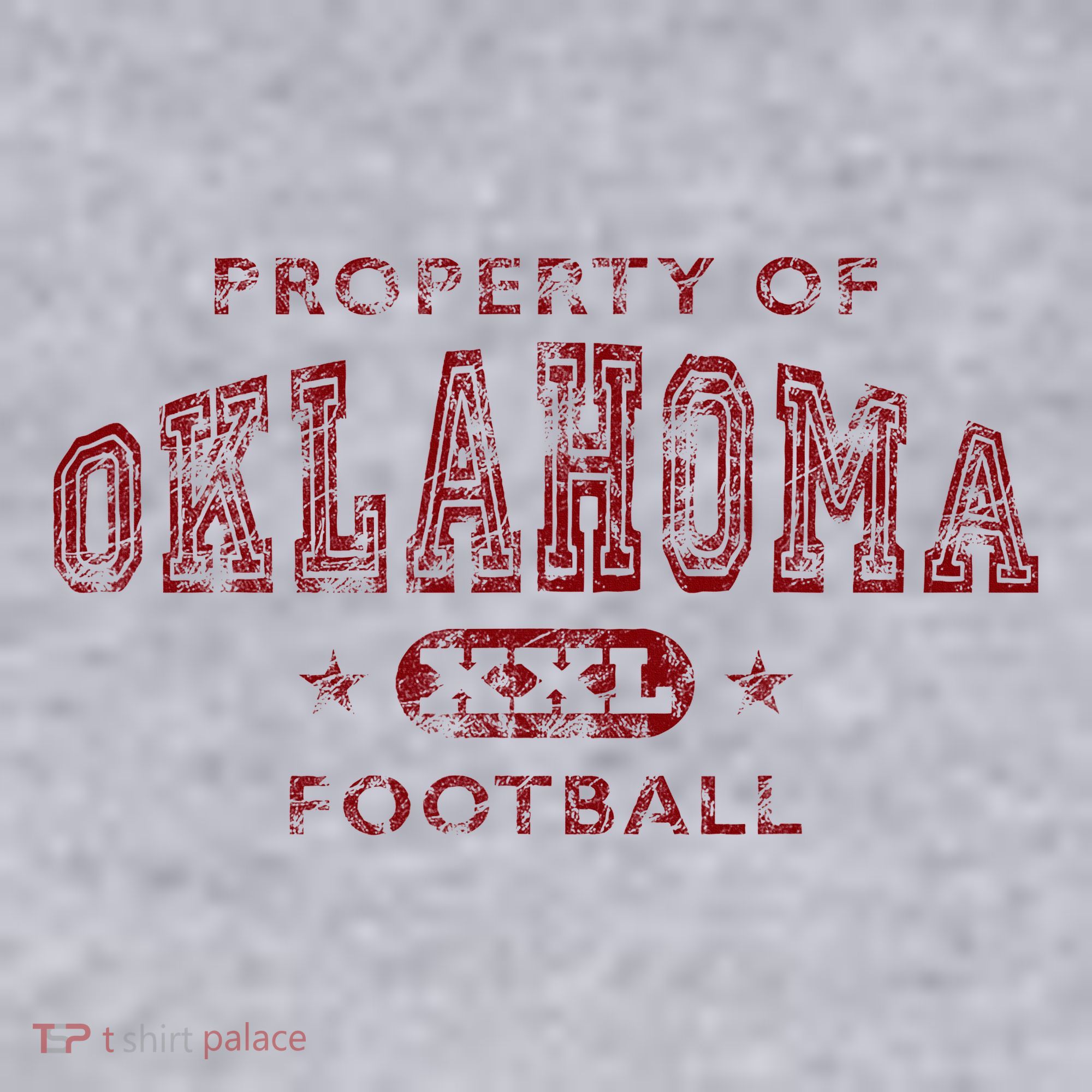 Property Of Oklahoma Football Xxl Women's Sweatshirt