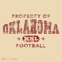 Property Of Oklahoma Football Xxl Tote Bag thumb 4