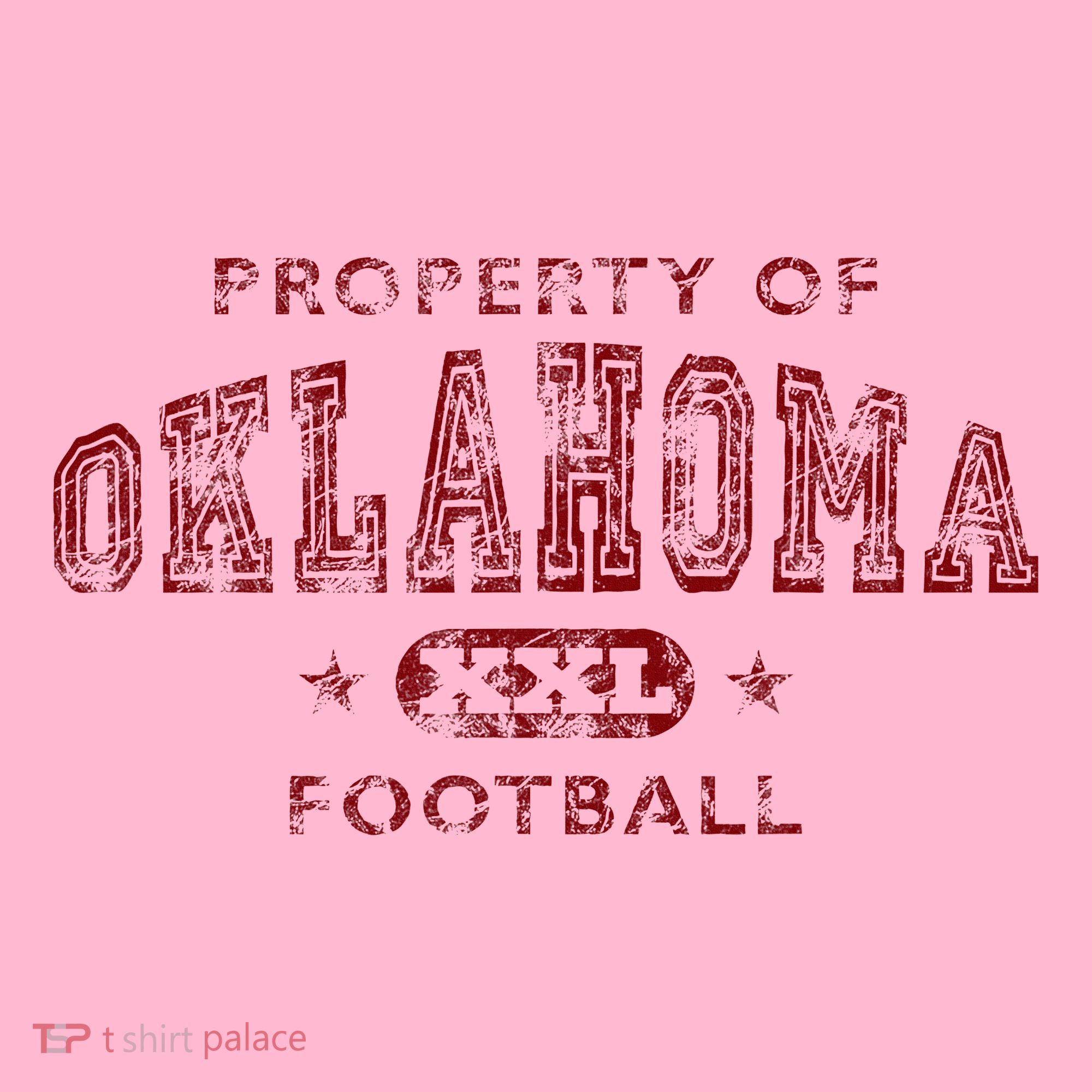 Property Of Oklahoma Football Xxl Coaster