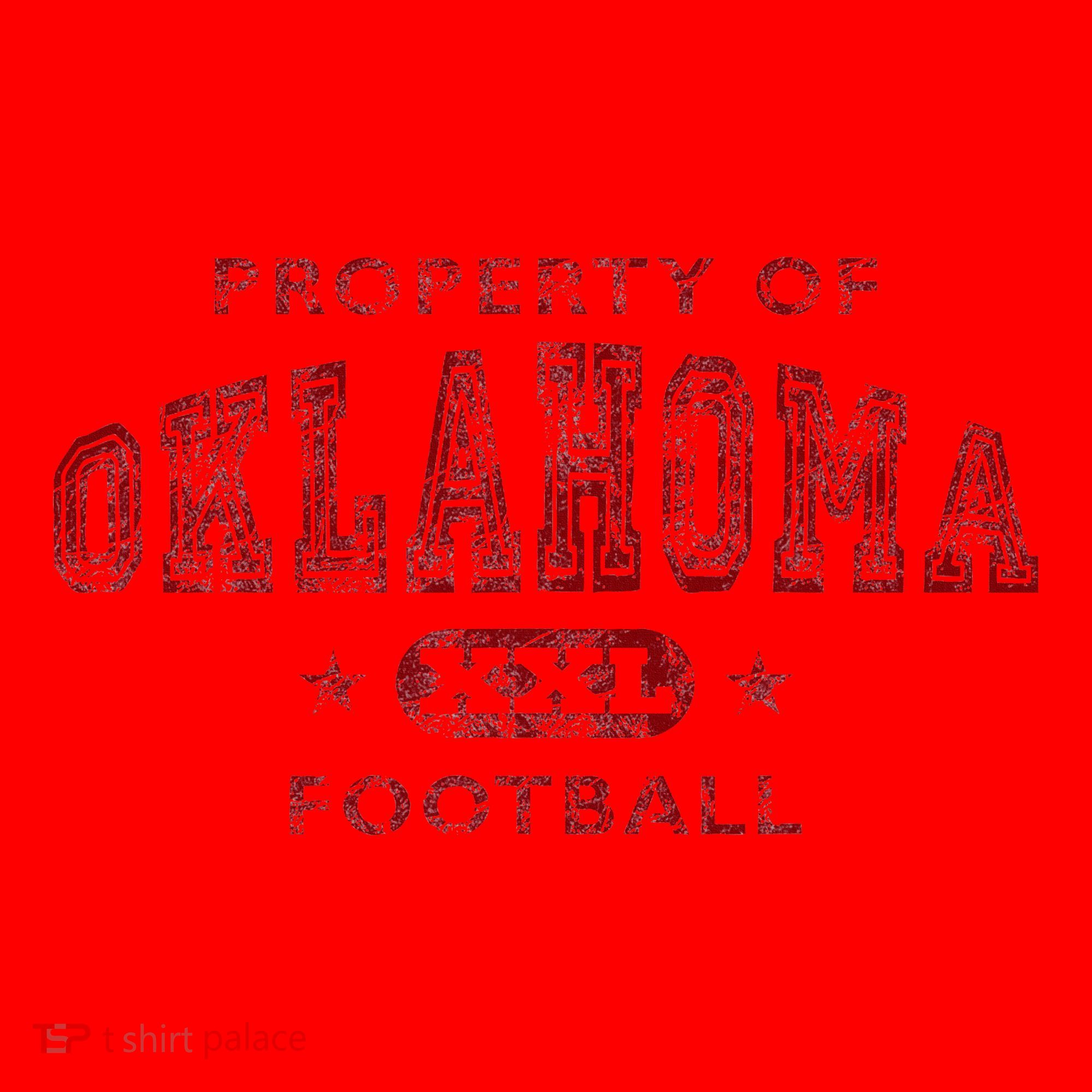 Property Of Oklahoma Football Xxl Santa Hat