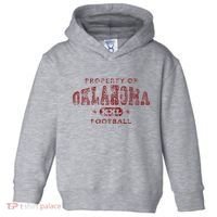 Property Of Oklahoma Football Xxl Toddler Hoodie thumb 0