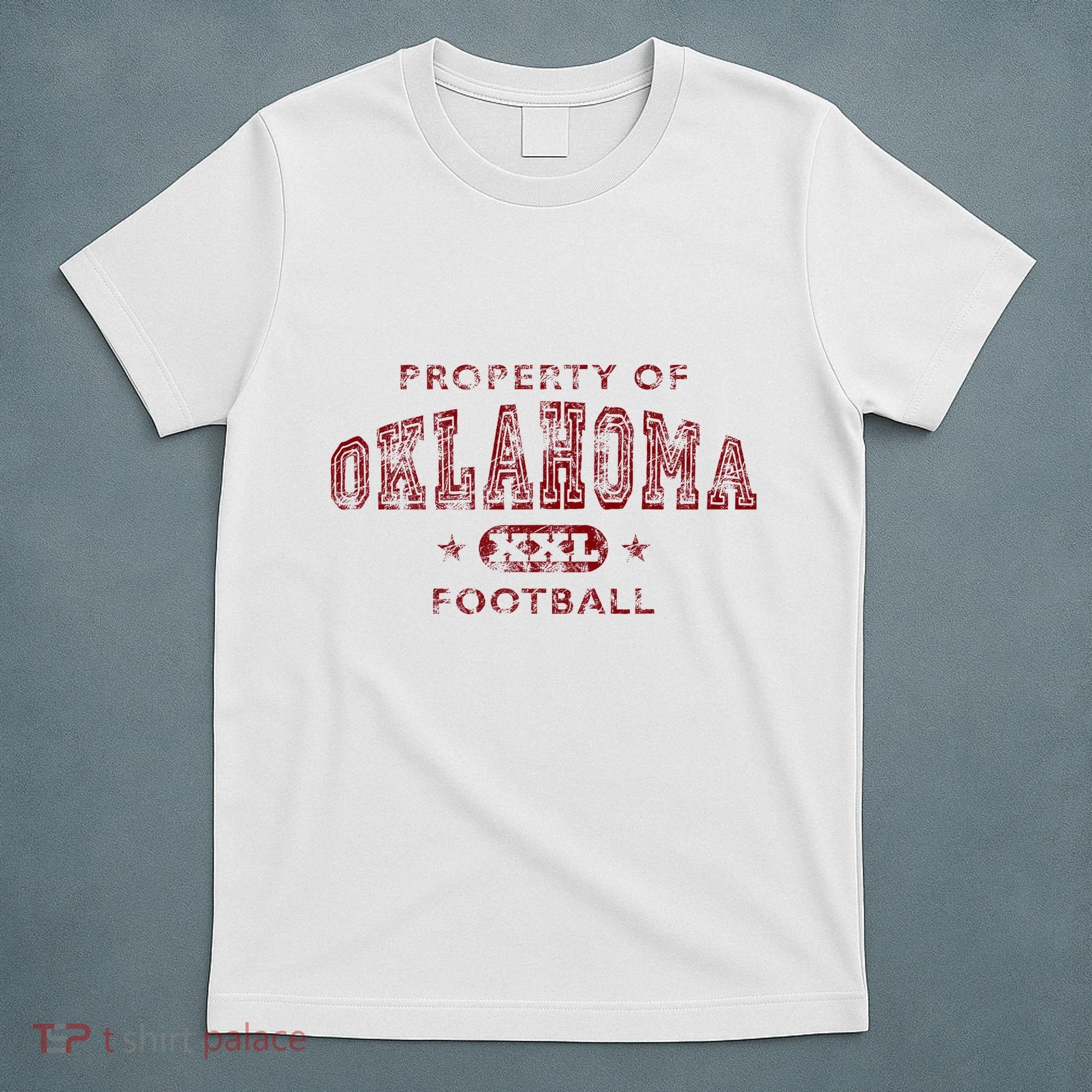 Property Of Oklahoma Football Xxl T-Shirt