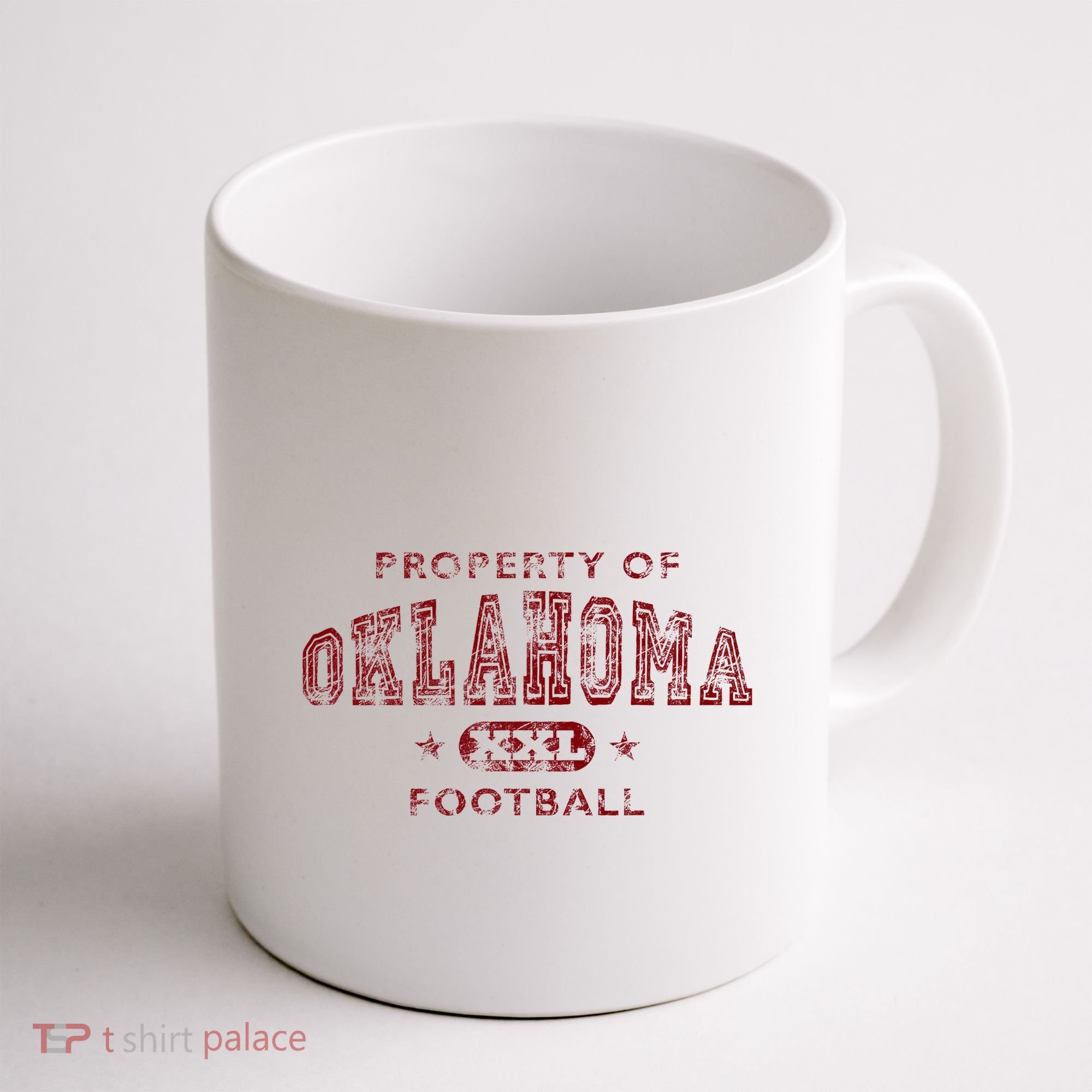 Property Of Oklahoma Football Xxl Coffee Mug
