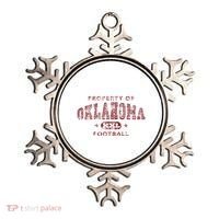 Property Of Oklahoma Football Xxl Ornament thumb 0