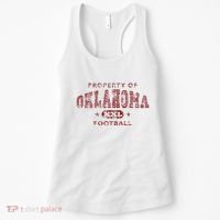 Property Of Oklahoma Football Xxl Women's Tank Top thumb 0
