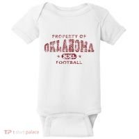 Property Of Oklahoma Football Xxl Baby Bodysuit thumb 0