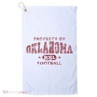 Property Of Oklahoma Football Xxl Golf Towel thumb 0