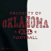 Property Of Oklahoma Football Xxl Toddler Fine Jersey T-Shirt thumb 2
