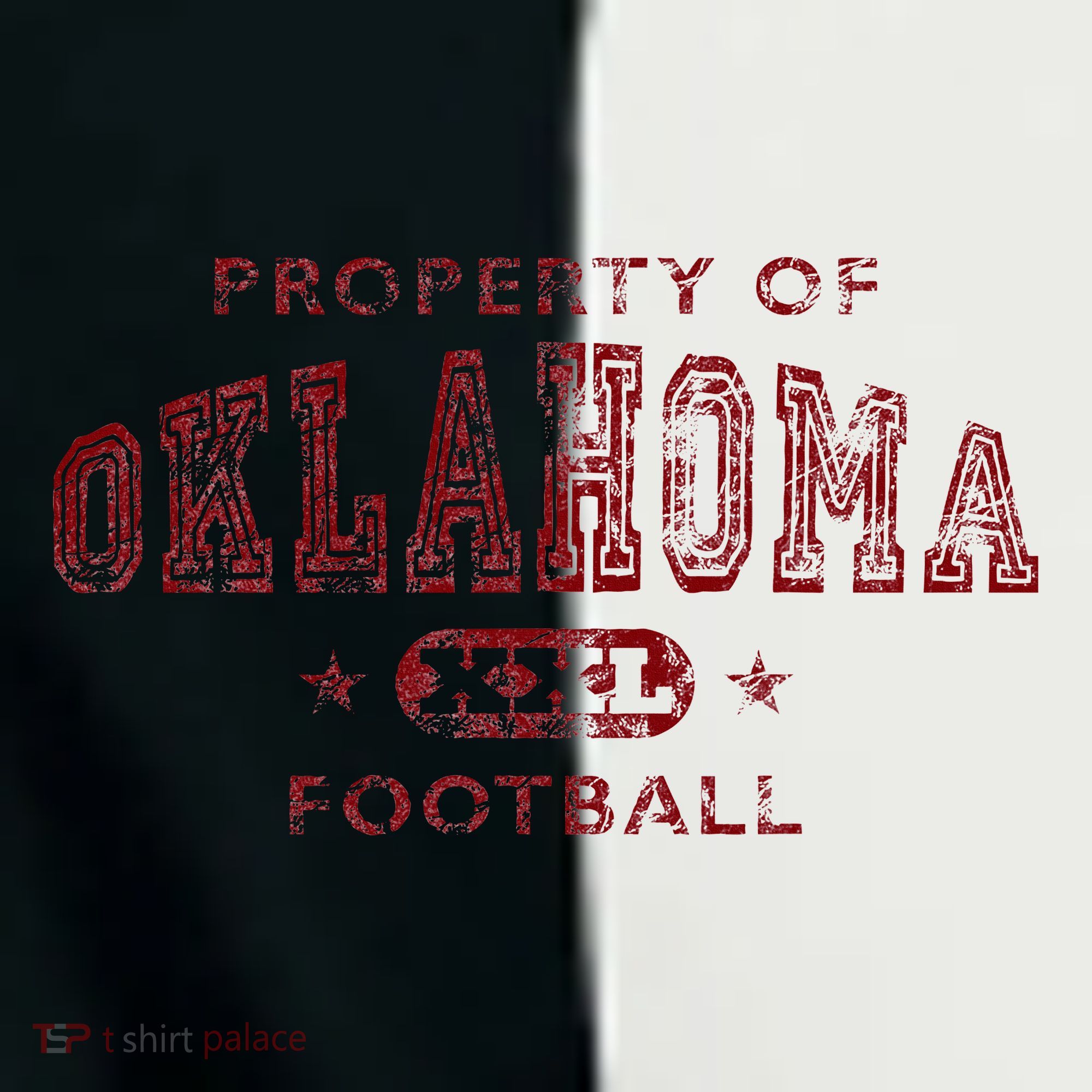 Property Of Oklahoma Football Xxl Toddler Fine Jersey T-Shirt