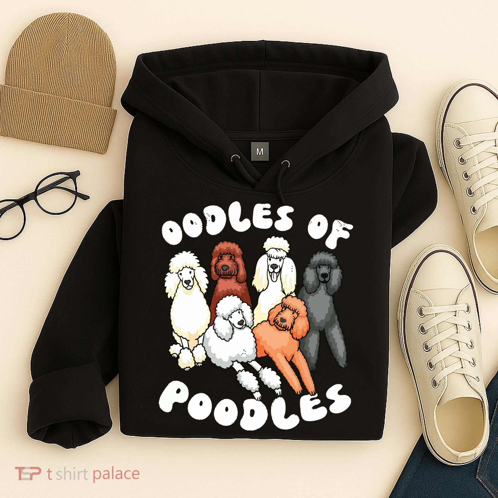 Poodle Oodles Of Poodles Poodle Lover Hoodie