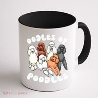Poodle Oodles Of Poodles Poodle Lover Coffee Mug thumb 1