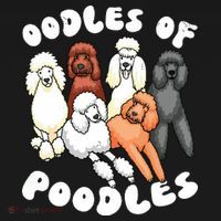 Poodle Oodles Of Poodles Poodle Lover Women's Hoodie thumb 2